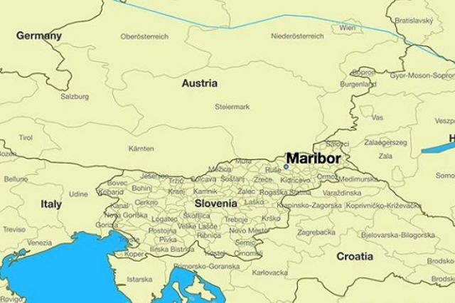 Страна с городом марибором. Марибор Словения на карте. Марибор Словения на карте Европы. Марибор город на карте Словении. Словения столица на карте.
